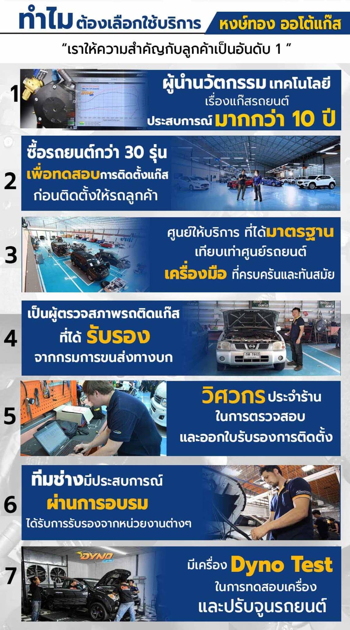 ติดแก๊สรถยนต์ มาตรฐานสูง ติดแก๊ส LPG หงษ์ทองแก๊ส hongtonggas ทำไมต้องเรา เพราะหงษ์ทองแก๊สให้ความสำคัญกับลูกค้าเป็นอันดับหนึ่ง