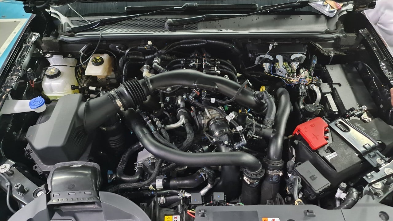 ติดแก๊ส Ford Ranger Raptor ติดแก๊ส Prins VSI-3 DI