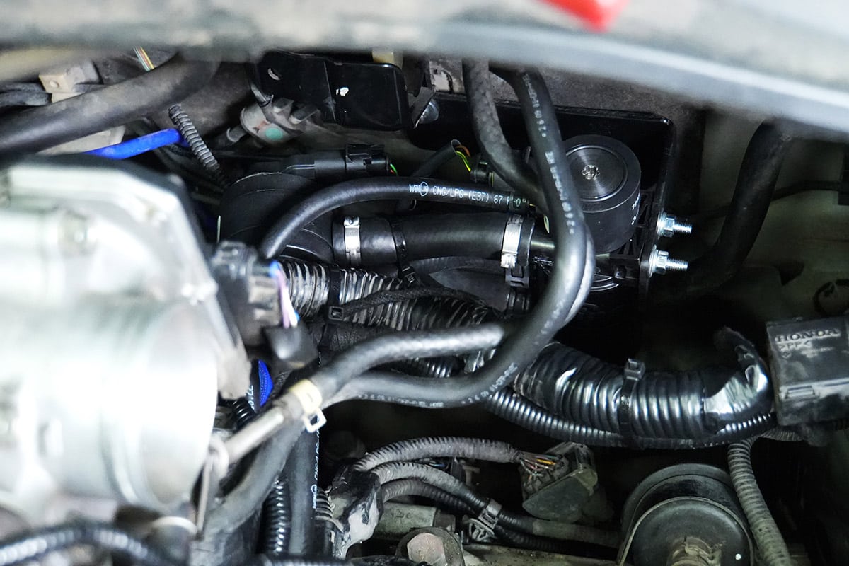 Honda City 1.5 ติดแก๊ส Prins Silverline - หม้อต้ม Prins eVP500 หงษ์ทองแก๊ส ติดแก๊ส LPG
