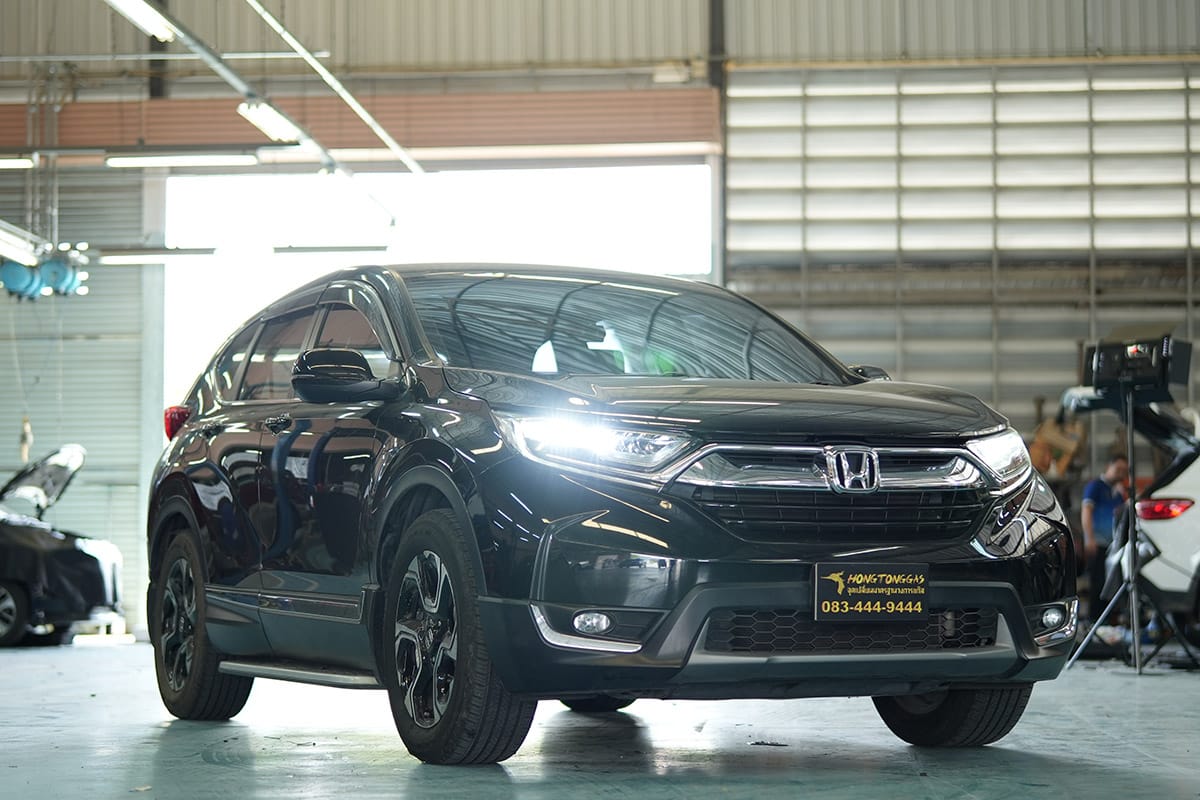 ติดแก๊ส HONDA CRV G5 หงษ์ทอแก๊ส Prins Silverline