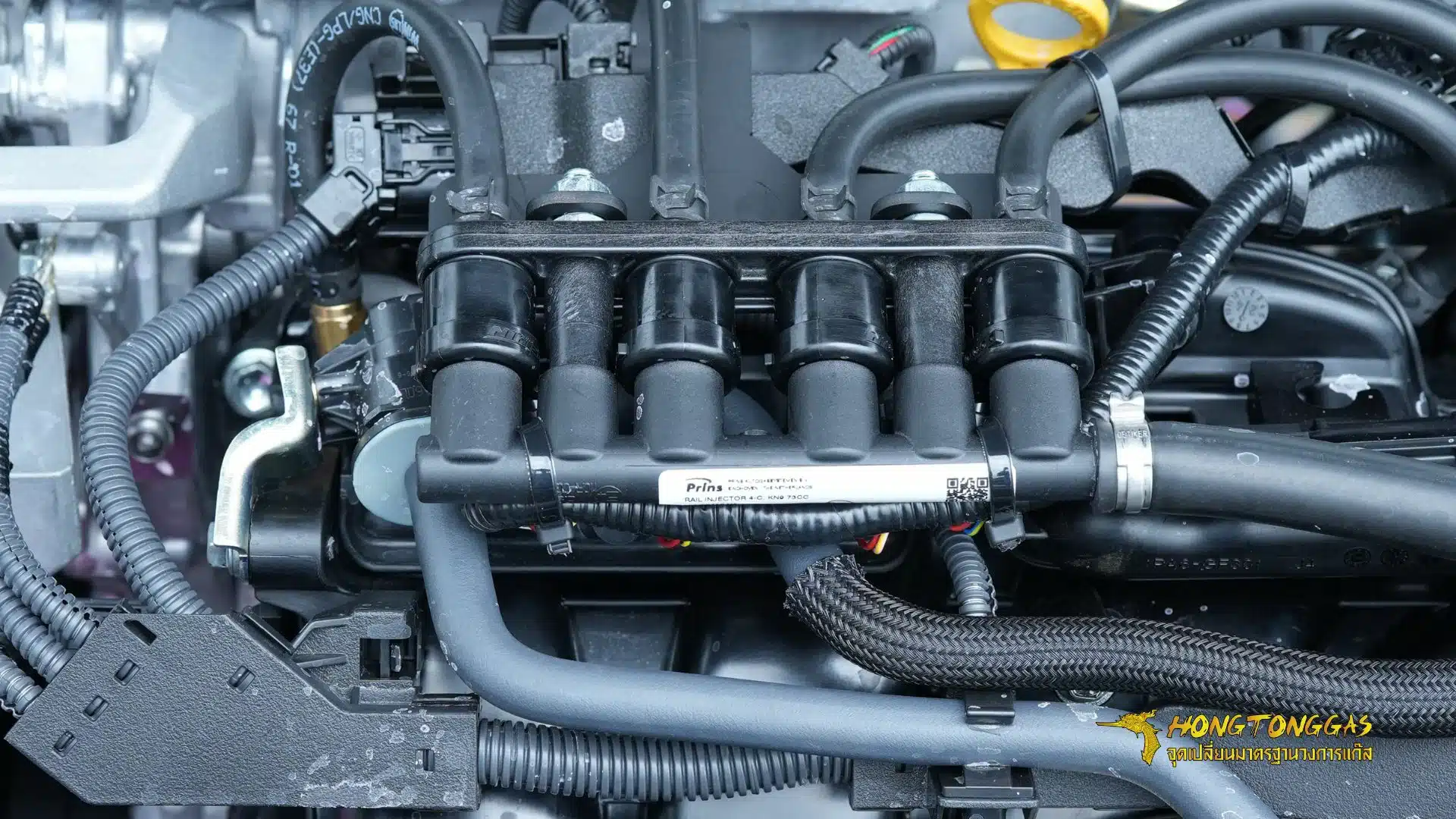 ติดแก๊ส CAMRY HEV 2025 - Prinsvsi3di - รางหัวฉีด Keihin K9 หงษ์ทองแก๊ส