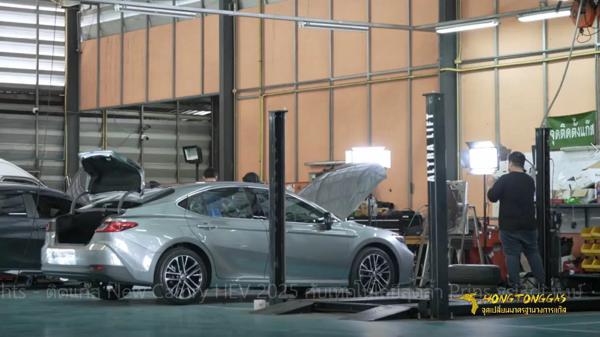 ติดแก๊ส NEW CAMRY HEV 2025 หงษ์ทองแก๊ส 23
