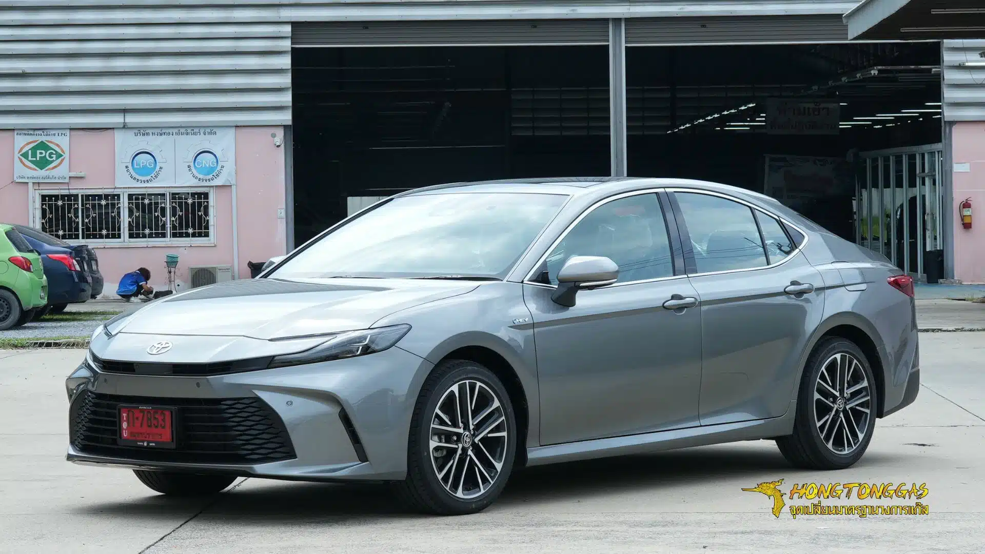 ติดแก๊ส NEW CAMRY HEV 2025 หงษ์ทองแก๊ส 8