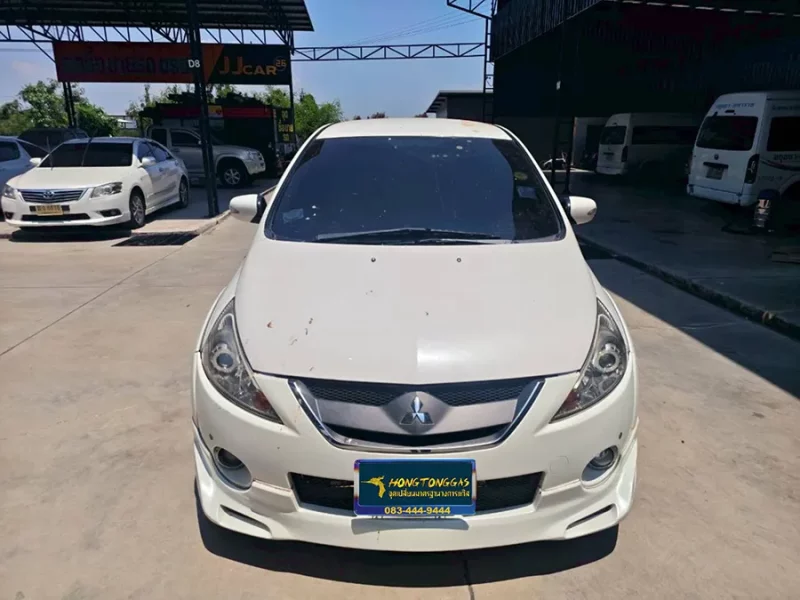 Mitsubishi Space Wagon Prins EcoMax หม้อต้ม Tomasetto Nordic รางหัวฉีด HANA กล่อง Prins AFC Compact 4D ถังแคปซูลวางบน 58 L
