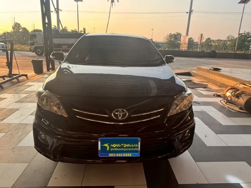 TOYOTA ALTIS AEB แท้ อิตาลี หม้อต้ม Tomasetto Nordic รางหัวฉีด VALTEK กรองแก๊ส Certools F-750 กล่อง AEB MP48 4 สููบ ถังโดนัทวางบน 42 L