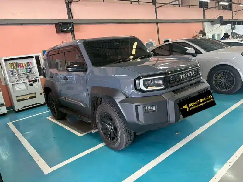 Toyota Land Cruiser FJ Prins Silverline หม้อต้ม Prins eVP-500 รางหัวฉีด Prins กรองแก๊ส PRINS KEIHIN กล่อง AFC Compact Pro 4D หัวเติมกรอง Certools NF199 ถังแคปซูนใต้ท้อง 58L
