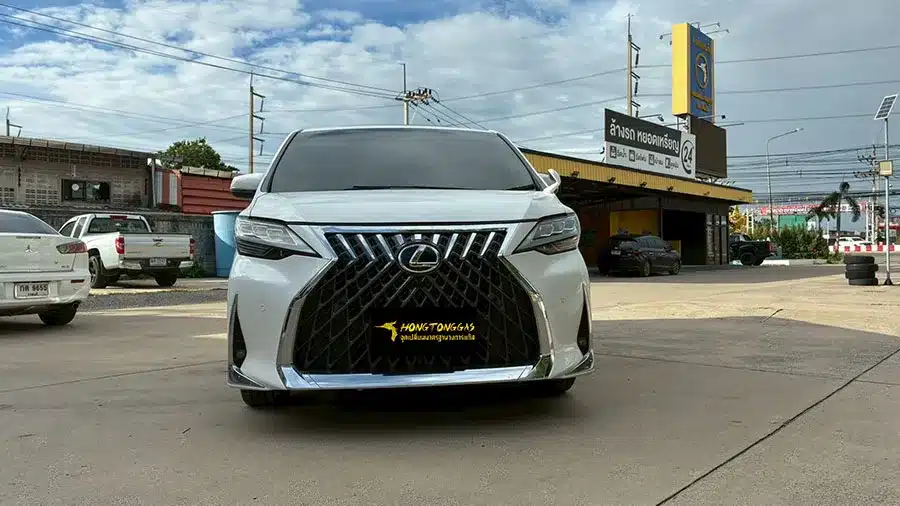 Toyota Vellfire 2.0 Prins Silverline หม้อต้ม Prins eVP-500 รางหัวฉีด Prins กรองแก๊ส PRINS KEIHIN กล่อง AFC Compact Pro 4D ถังโดนัทวางบน 42L